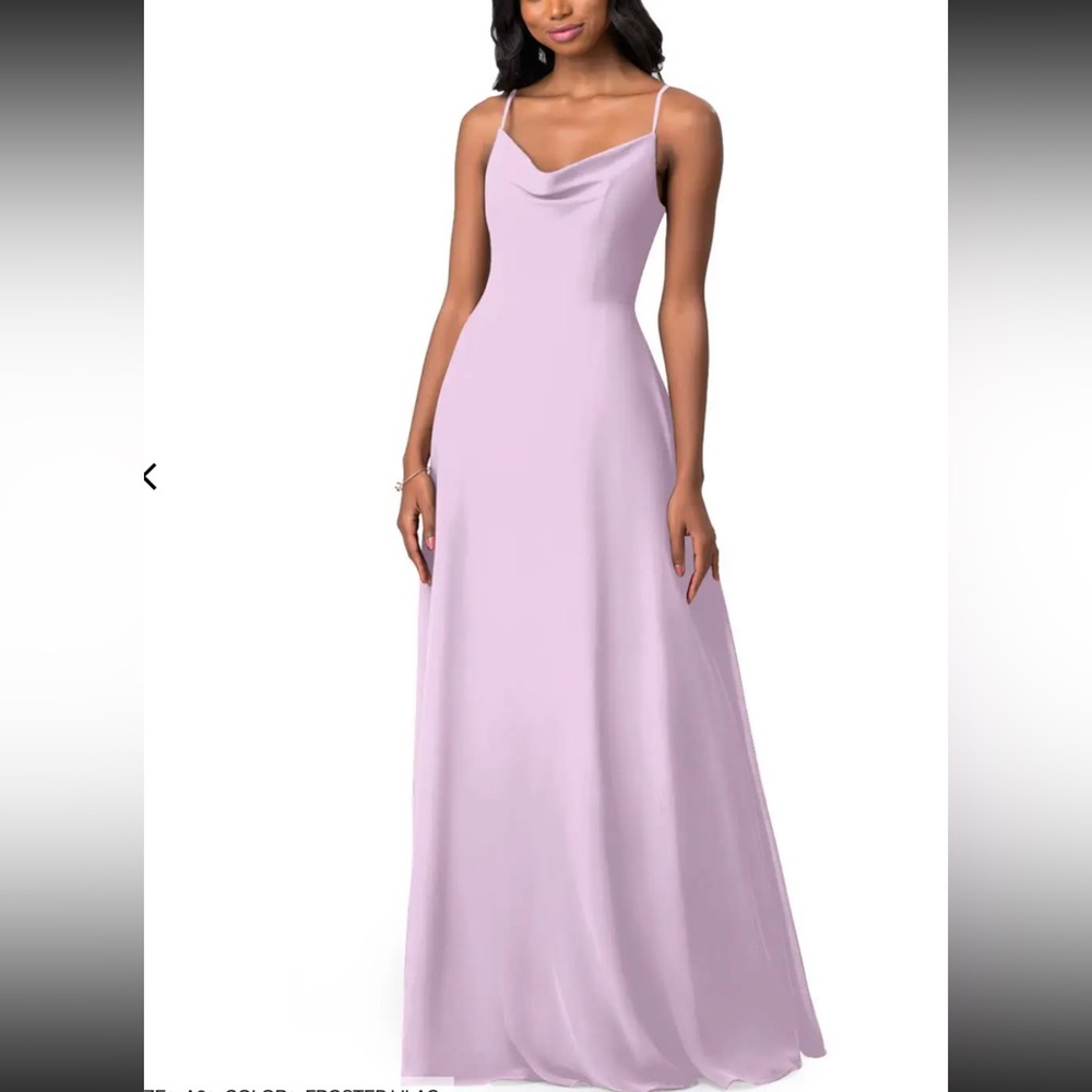 Azazie Lavender Maxi Dress
